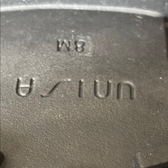 Unisa Black and White Flats with Chunky Sole - Picture 12 of 13